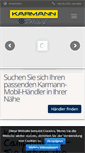 Mobile Screenshot of karmann-mobil.de